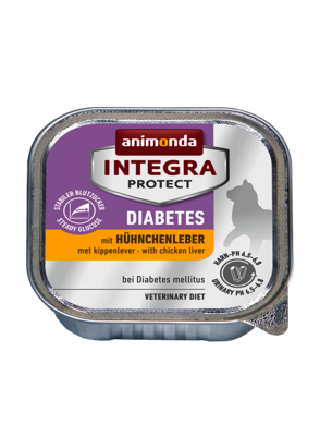  Animonda Integra Protect Diabetes Adulte Foie de volaille 100g 