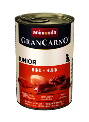 ANIMONDA GranCarno Junior bœuf + poulet 400g