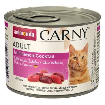 Animonda Cat Carny Adulte Cocktail de viandes 400g x12