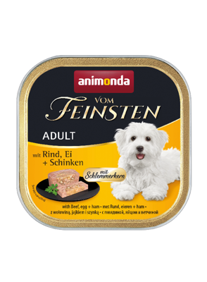 Animonda Dog Vom Feinsten Adulte Bœuf, Œufs et Jambon 150g