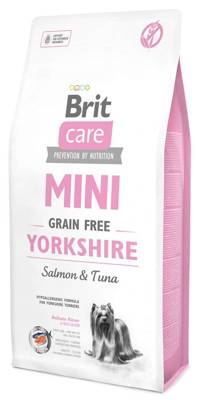 Brit Care Mini Grain Free Yorkshire avec saumon et thon 2kg