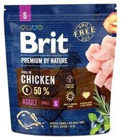 Brit Premium By Nature Adult S avec poulet 1kg