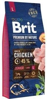 Brit Premium By Nature Junior L au poulet 15kg