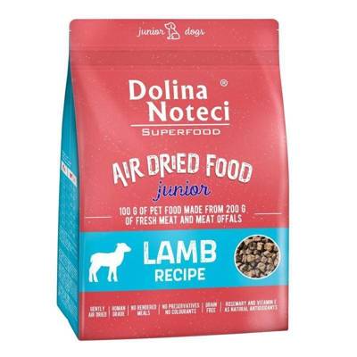 DOLINA NOTECI Superfood Junior à l'agneau - aliments secs pour chiens 5kg