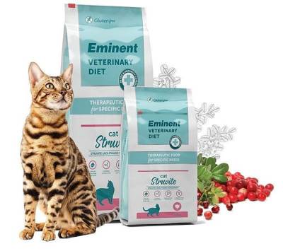 Eminent Vet Diet Cat Struvite 2.5kg Struvit nourriture pour chat