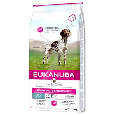 Eukanuba Daily Care Working & Endurance Adult 15kg+Surprise gratuite pour votre chien