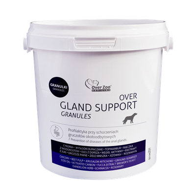 OVER Gland Support granules - pour les glandes périanales - 600g