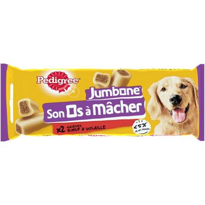 Pedigree Jumbone Snack pour chiens adultes de taille moyenne au boeuf 180g