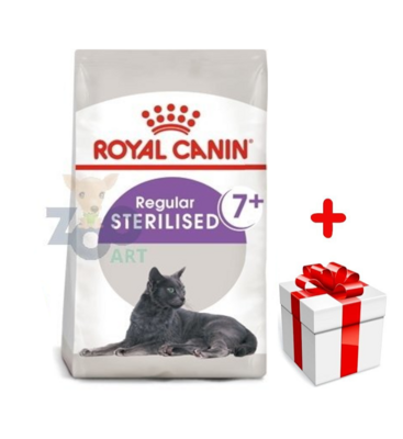 ROYAL CANIN Sterilised +7 400g + Surprise pour votre chat GRATUITES !