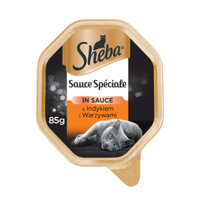 Sheba Sauce Speciale à la dinde et aux légumes 85g