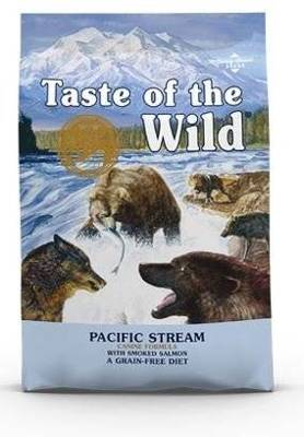 TASTE OF THE WILD Pacific Stream au Saumon Sans Céréales pour chien 12,2kg