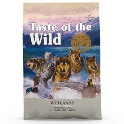 TASTE OF THE WILD Wetlands au Canard Sans Céréales pour chien 2kg