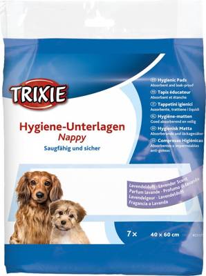 Trixie Serviette hygiénique pour chiots parfumée à la lavande 40x60cm 7pcs