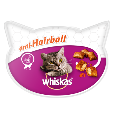 WHISKAS Anti-Hairball friandise pour chat 50g