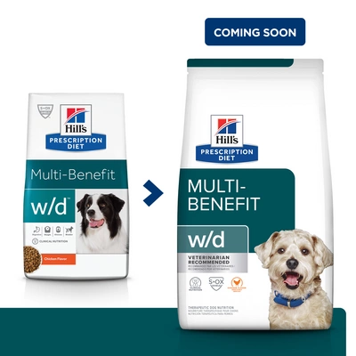 Hill's PD Prescription Diet Canine w/d 1,5kg x2